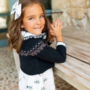 Chaqueta bolero Bodoques KOALAS de Kids Chocolate, Invierno 2024 - 3a, NEGRO